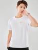 Nova camiseta de gelo masculina de manga curta Solona, camisa cultural, camisa publicitária, gola careca solta, roupa de trabalho, estampa de letras, atacado