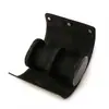 Caja de Almacenamiento de Cuero para Relojes Verde Fantasma del Agua Reloj Mecánico Protector a Prueba de Polvo Bolsa para Relojes Una, Dos, Tres Posiciones para Relojes Portátil de Viaje