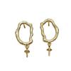 Aretes Barrocos de Plata S925 con Forma Collar Colgante para Mujer 9-17 Perla Cuenta Deformada Joyería Accesorios diy 4198