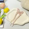 Pinza para el cabello de flor de cinco pétalos de ácido acético nuevo estilo coreano, elegante de alta calidad para niña, pinza para el cabello de disco para la parte posterior de la cabeza