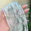 Ábaco de Jade Tianshan de Xinjiang Contas de Bambu Tambor Contas Pulseira de Jade Jade de Seda Dourada Semi-acabado Joias DIY Contas Soltas Atacado