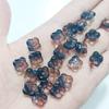 Pétalos de loto gordos directamente para accesorios de joyería DIY 10*10mm material de horquilla antiguo retro esmalte coloreado decorativo chino
