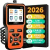 V500 Detector de Fallas de Coche Instrumento de Diagnóstico Decodificador Obd2 Borrador Pantalla Universal Decodificación Precisa