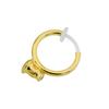 Japón y Corea del Sur Nuevo Clip de Oreja de Resorte de 13 mm Cabeza de Bala Soldada Línea de Arco de Resina Sin Agujero en la Oreja Pendientes Invisibles Accesorios Venta al por Mayor