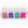 Estante de almacenamiento para esponjas de silicona estante para esponjas de maquillaje de silicona bandeja de silicona para huevos esponja de gota de agua calabaza
