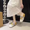Sandalias Tejidas Huecas de Suela Gruesa Estilo Birkenstock de Nuevo Estilo para Verano con Malla Transpirable y Medias Zapatillas de Punta Cerrada para Mujer, Adecuadas para Uso en Exteriores en 2026