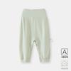 Pantalones de Bebé Primavera y Otoño Sin Quitar para Cambiar el Pañal Algodón Puro Protección de Barriga Abertura Botón Dividido Pantalones de Otoño Botón a Presión Cintura Alta de Bebé Ropa Exterior