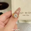 Anillo de Diseño Nuevo 2026 para Cambiar la Fortuna con Apertura Ajustable, Anillo de Zirconia Microincrustada para Reducir la Ansiedad y el Estrés para Mujeres