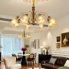 Lámpara Colgante Vintage Americana Nueva para Sala de Estar 2026, Luz Principal Retro para Dormitorio, Lámpara Colgante para Comedor Loft Homestay