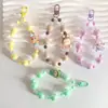 Nueva Cadena Creativa para Teléfono Móvil Corta con Cuentas de Muñeca Cadena de Muñeca Bolso Llavero de Coche Adornos Colgantes
