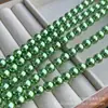 Perlas de imitación Swarovski, perlas de vidrio, perlas de imitación de agujero recto, cuentas redondas, accesorios para bisutería, accesorios para ropa, componentes de joyería, al por mayor