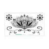 Colección Rui Ka Long: Pegatinas de Tatuaje con Patrón Seductivo para Clavícula y Pecho, Pegatinas de Tatuaje Sexy, Diseño Floral de Larga Duración con un Toque de Lujo