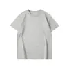 Camiseta de Manga Corta para Niños Algodón Puro Estampada con Texto y Gráficos Verano Holgada Cuello Redondo Camiseta DIY Logo Personalizado Suministro Transfronterizo