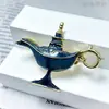 Broche de Lámpara Mágica Árabe Estilo Nuevo Exótico Transfronterizo Moda Clásica Pin de Tetera Pin de Solapa Corsage Retro Elegante para Mujer