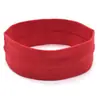 Diadema de Color Sólido de Alta Elasticidad para Deporte, Yoga, Fitness, Running, Antideslizante, Absorbente de Sudor, Pañuelo para la Cabeza, Diadema