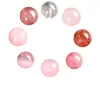 Cuentas de Cristal Natural Xiao Lote Suelto Pulsera Pulsera Accesorios de Cuentas DIY Cristal de Fresa en Polvo Ágata Roja de Cristal Cuentas Sueltas