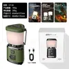 Nueva Luz Portátil para Camping al Aire Libre Mini Recargable Luz de Ambiente Portátil para Campamento Luz para Tienda de Campaña Iluminación