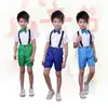 Ropa de actuación para el Día del Niño Overoles para Niños y Niñas Anfitrión Niños Estudiantes de Primaria Coro Recitación Ropa de Actuación