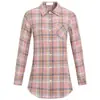 Camisa de Cuadros Talla Grande para Mujer Primavera y Otoño 2022 Estilo Occidental Camisa de Manga Larga Abrigo Delgado Top