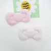 Nuevo Adorno de Tela de Moño Súper Suave de un Solo Lado de 6 cm Accesorios Decoración para Gato DIY Material para Decoración de Pajarita para Gato En Stock Mayoreo