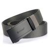Cinto de Nylon Masculino Fashionável ins Calças de Lona Jeans Artesanato Cinto Roupa Íntima Sem Dentes e Perfurado Fivela Automática Cinto