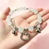 Pulsera de Bambú Fresa del Valle para Amigas, Estilo de Nicho de Alta Gama, Joyería de Exportación para Comercio Electrónico del Mercado de Yiwu