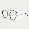 Chiai 2024 Nuevas Gafas TR Metal Mixto Antiazules para Mujer Montura Redonda Distintiva de Moda Estilo Ins Montura para Gafas de Miopía