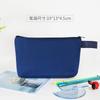 Bolsa de Lona para Lápices Logotipo Personalizado para Mujer Transfronteriza Amazon Cierre Cremallera Viaje Bolsa Cosmética Gruesa Bolsa de Almacenamiento para Papelería Venta al por Mayor