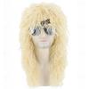 Pelucas de Cabello Rizado Era de los 60s, 70s, 80s para Hombres y Mujeres, Estilo Rock Punk Hip-Hop, Voluminoso