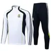2526 Traje de Entrenamiento de Fútbol para Adultos Traje de Entrenamiento de Fútbol Manga Larga Conjunto para Adultos Otoño e Invierno Conjunto de Entrenamiento de Manga Larga para Adultos
