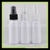 Botella de spray blanca 30ml hombro redondo spray botella de plástico Botella de spray para tónico 30ml spray de presión botella de plástico