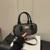 Bolso de Mano Pequeño Sencillo y Elegante Modelo Nuevo 2026, Bolso Tipo Bowling de Moda de Nicho, Bolso Cruzado de Hombro Único Tipo Almohada