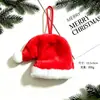 Novos pingentes de decoração de árvore de Natal transfronteiriços: boneco de gengibre, boneco de neve, Papai Noel, meias, bichos de pelúcia, decorações de feriado