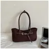 Bolso de mano vintage de ante transfronterizo para mujer, nueva moda 2026, versátil, de alta gama, casual, para el día a día, bandolera