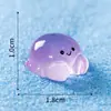 Micro-paisaje vida marina luminosa animales pequeños cangrejos langostinos cangrejos ermitaños adornos decorativos DIY
