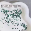 Pedras de Strass Redondas Pequenas K9 Sparkling White com 33 Facetas e Base Plana para Nail Art, Pacote Misto de Pedras de Strass Coloridas com Base Plana Decorações para Nail Art