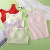 Chaleco Térmico de Terciopelo para Niñas Otoño e Invierno para Niñas en Etapa de Desarrollo, Chaleco Interior Espeso Forrado de Felpa para Estudiantes de Secundaria