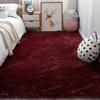Alfombra de Lana de Seda Transfronteriza Amazon Sala de Estar Dormitorio Mesa de Centro Cabecera Manta Color Sólido Simple Cuidado Fácil Antideslizante