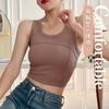 Sexy Chaleco Deportivo de Yoga para Mujer Cinturón Almohadilla para el Pecho Tirante Integrado Almohadilla de Látex Encaje Espalda Hermosa Ropa Interior Envoltura para el Pecho Interior de Mujer