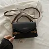 Bolso de mano cuadrado pequeño estilo coreano de alta gama transfronterizo, nuevo bolso de hombro de moda, elegante y simple, bolso cruzado versátil