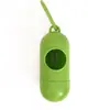 Sacos para dejetos de animais de estimação transfronteiriços com recipiente de armazenamento, sem odor, espessados e projetados para uso externo, tornando-os sacos de lixo ecológicos e portáteis