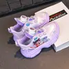 Zapatos de Dibujos Animados 2026 Primavera y Otoño Nuevos Zapatos Deportivos Casuales para Niñas, Zapatos para Exteriores con Amortiguación y Suela Suave, Zapatos de Papá