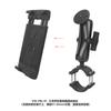 Soporte de cabeza de bola plana universal para VIN de coche, antivibración, extensible, fijo, 8-14 pulgadas, soporte plano de cabeza de bola universal