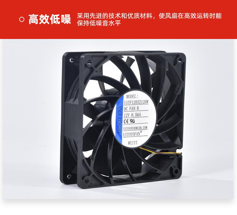 含油滚珠散热风扇