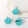 22mm cor doce 17mm pintura colorida Sino pequeno 2diy coleira de animal de estimação acessórios chaveiro bolsa pendurar Sino pequeno
