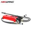 Bomba hidráulica manual de ultraalta presión Cp-700-A2, bidireccional, de doble efecto, 70 MPa, con manómetro, estación de bombeo hidráulica de doble velocidad