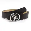 Nuevo Cinturón Retro de Moda Genial Hebilla Metálica Distintivo Simple para Hombre Cinturón Decorativo para Mujer Estilo ins Cinturón de Nicho