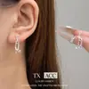 Pendientes Únicos de Personalidad con Clip de Papel en Forma de Estrella para Mujer, Estilo Nuevo Caliente de Nicho 2025, Pendientes de Alta Gama, Modernos y Versátiles