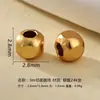 Prata 925 Banhada a Ouro Ouro Sólido Contas Espaçadoras Triangulares Pastilhas Espaçadoras Acessórios DIY Feito à Mão Acessórios para Joias de Prata com Contas