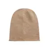 Gorro Mismo Estilo que Yu Shuxin para Mujer, Versátil Otoño e Invierno, Circunferencia de Cabeza Grande, Gorro Negro con Borde Enrollado, Hace que la Cara se Vea Más Pequeña, Gorro Holgado